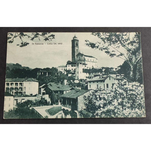 Cartolina In Valsesia - Cellio