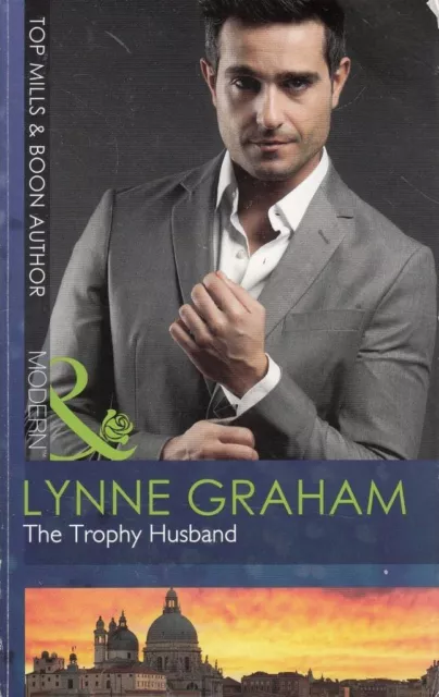 The Trophy Husband by Graham, Lynne, Good Used Book (paperback) FREE & FAST Deli