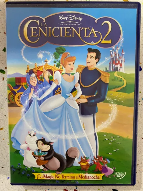 LA CENERENTOLA 2 Walt Disney DVD Spagnolo Inglese Portuguese Am