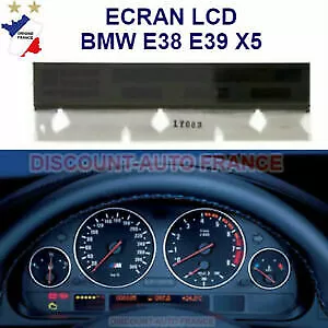 ECRAN LCD complet pour compteur odb BMW E38 E39 X5 (Avec Nappe) + Accessoires