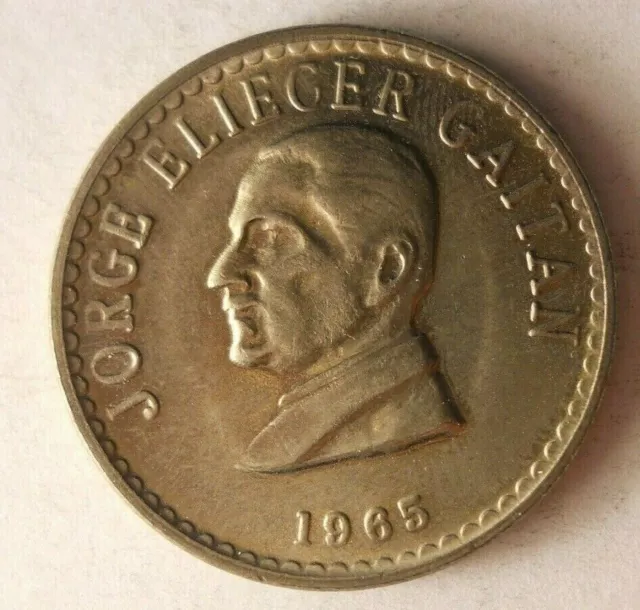 1965 Kolumbien 50 Centavos - Exotische Münze - Au Menge Qqq