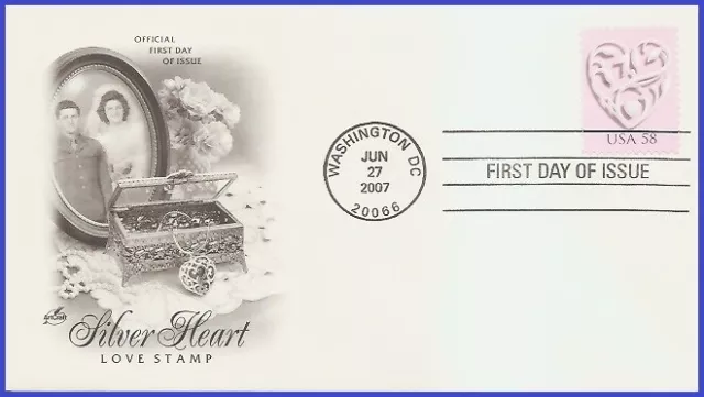 USA5 #4152 U/A ARTCRAFT FDC   Wedding stamps