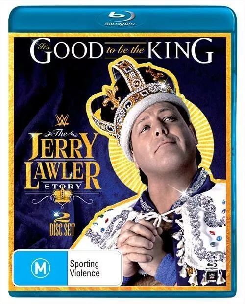 C4 BRAND NEW SEALED WWE Jerry Lawler - It's Good To Be The King (Blu-ray, 2015)