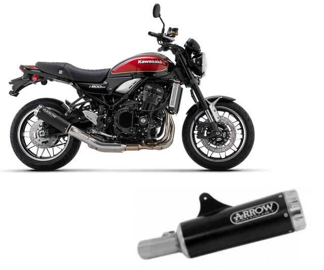 Kit Silencers Rebel Arrow cup Alu Brillante Kawasaki Z 900 RS 2022 > 2023
