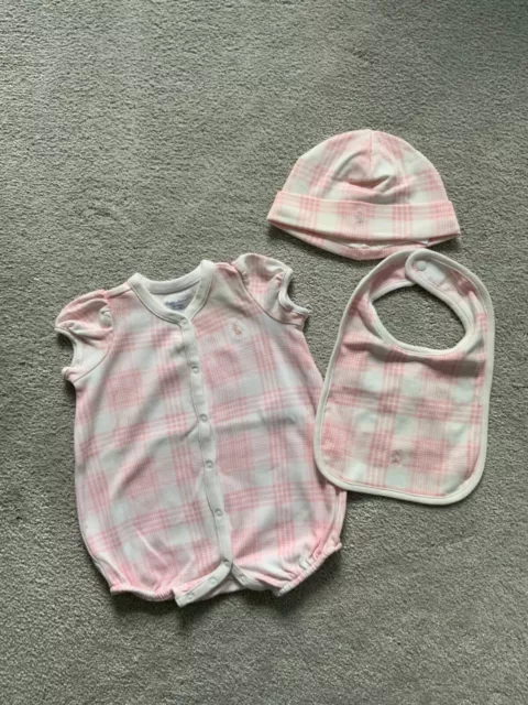 Baby Girls Ralph Lauren Romper set