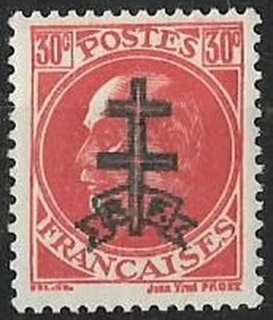 LIBERATION .RRR .MORLAIX 30c**Rge  croix évidée Dle Sge"Non référencé..P MAYER
