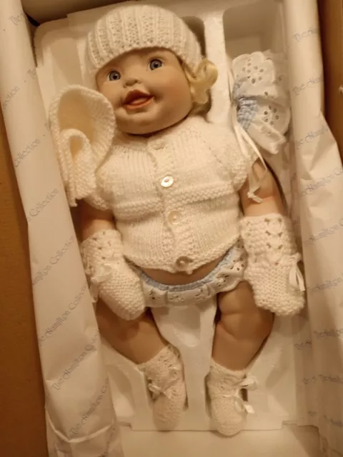 Vintage 1995 SALLY porcelain doll Cindy Marschner Rolfe The Hamilton Collection