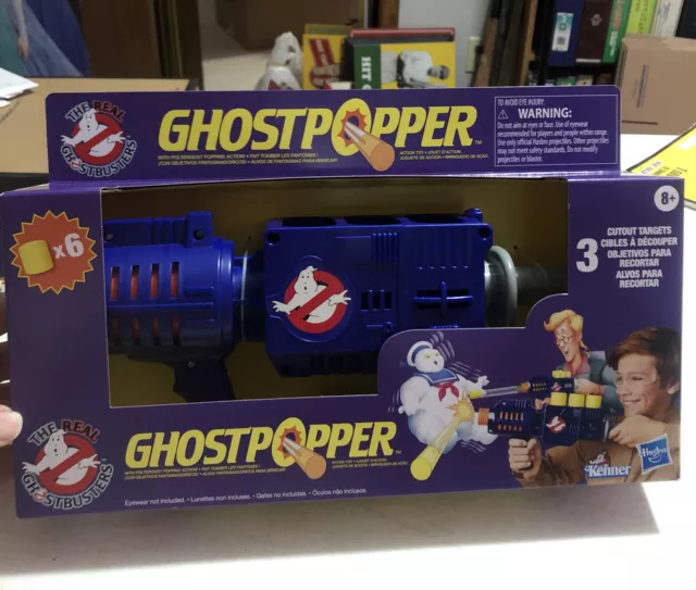 The Real Ghostbusters Ghostpopper Ghost Popper Toy Gun Retro Hasbro Kenner 2021 The Real Ghostbusters Ghostpopper Ghost Popper Toy Gun Retro Hasbro Kenner 2021