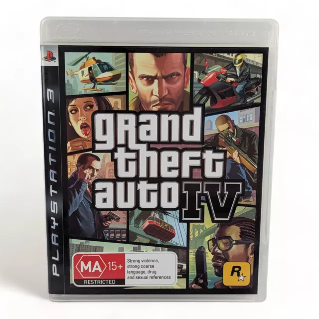 Grand Theft Auto Liberty City Stories PS2 (Platinum) PAL *Manual No Map*