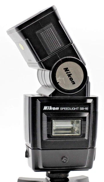 Nikon SB-16 TTL Dual Bounce Swivel SLR Flash Good Used 6226124 3
