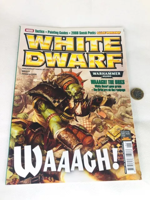WHITE DWARF ISSUE 337 Magazine Games Workshop Warhammer 40K LOTR