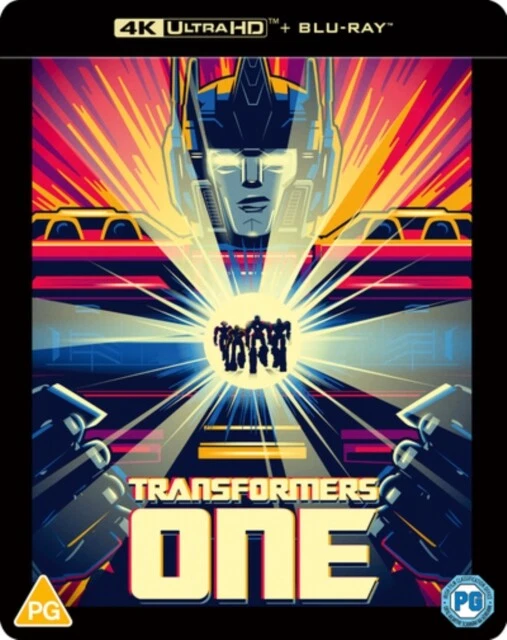 TRANSFORMERS ONE STEELBOOK Preorder New Bluray 4K T600z £44.09
