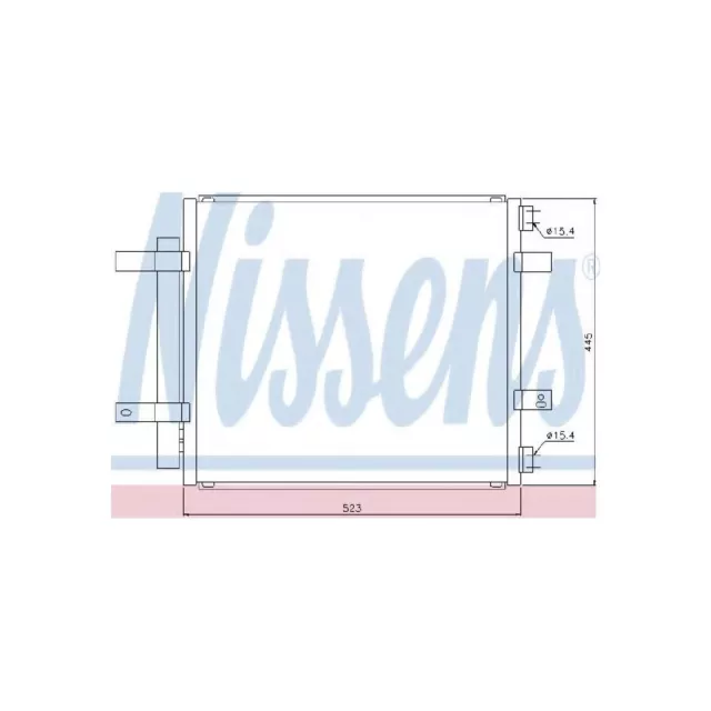 Genuine Nissens A/C Air Con Condenser - 94866