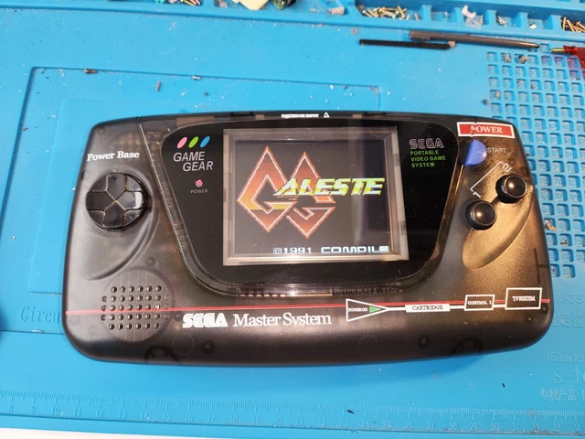 Sega Game Gear - vollständig gewartet / full recap + LCD Mod (Gebraucht