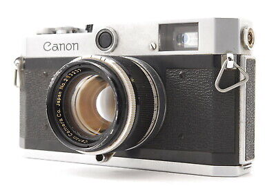 [EXCELLENT] Canon P Rangefinder Film Camera w/50mm F1.8 Lens from Japan #AAFC