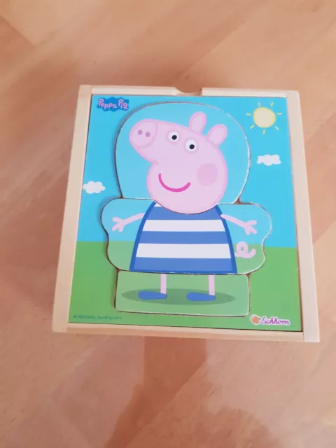 Neuwertiges Einlegepuzzel " Peppa Wutz "