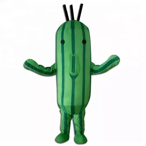 Cucumber Mascot Costume Adult Party Fancy Dress Halloween Cosplay Outfits Xmas