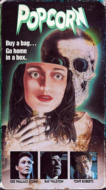 Rare Cult Classic Horror Comedy Vhs Video: Popcorn 1991 Free S&H @ Bigfoot Trip!