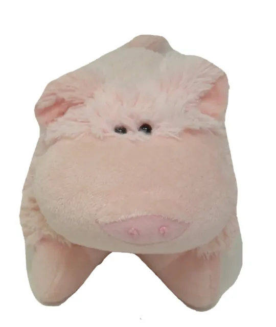Pillow Pet Pee-Wees Pink Pig Plush Pillow Friend Fluffy