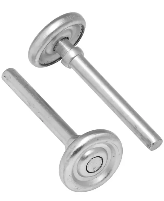 National Hardware N280-016  1-7/8” Steel Standard Garage Door Rollers (Pk Of 2)