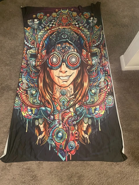REZZ Art Fabric Tapestry MULTICOLOR. 60X40 REZZ Art Fabric Tapestry MULTICOLOR. 60X40