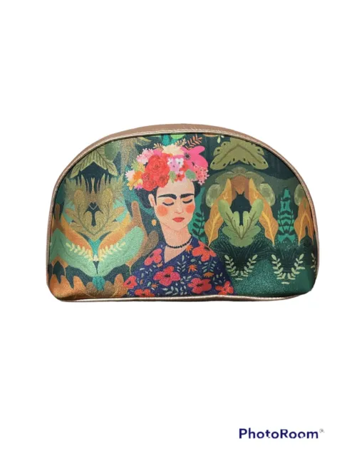 Frida Kahlo Beauty Makeup Cosmetics Bag Pouch Case NEW Product of Mexico