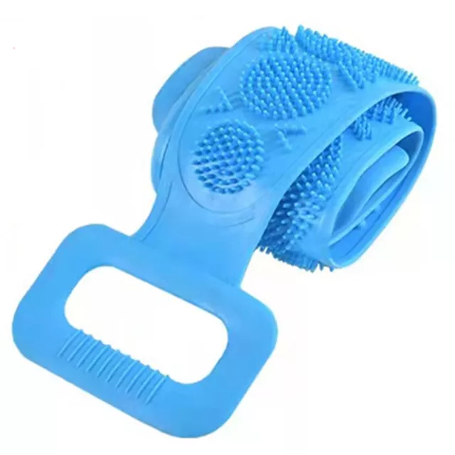 Brosse de bain en Silicone exfoliant dos épurateur pour hommes et femmes F1F3