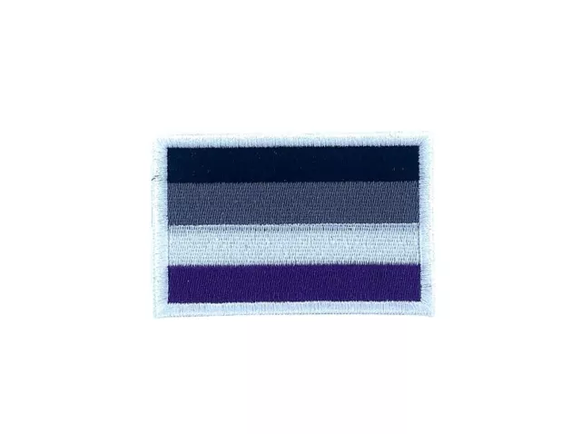 Patch aufnaher aufbugler applikation bügelbild fahne flaggen flagge asexual