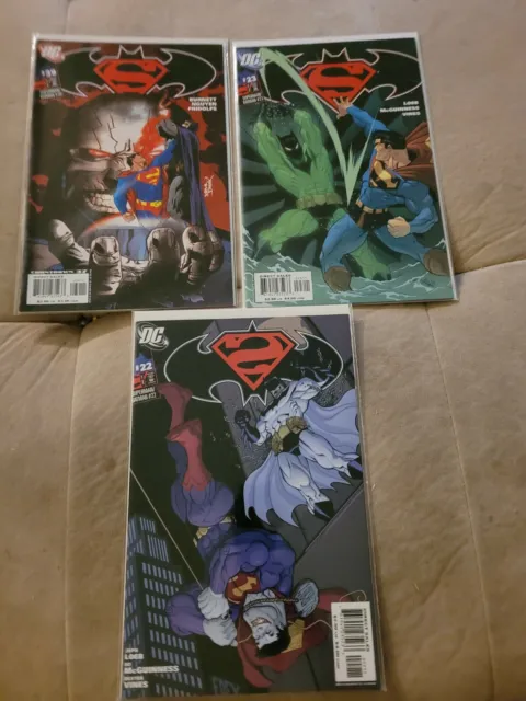 Batman/Superman #22-23, 39 (22-23 1st app Batman Beyond in continuity) DC Comics