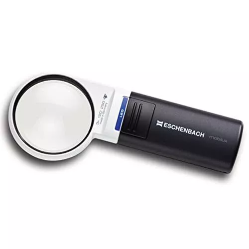 ESCHENBACH 1511-10 LED Wide Light Magnifier 10x 35mmφ