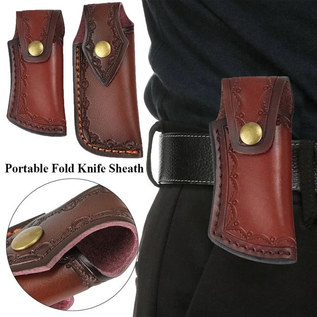 ceinture Outil Couteau Plier Étui pour lampe de poche Camp en plein air Carry