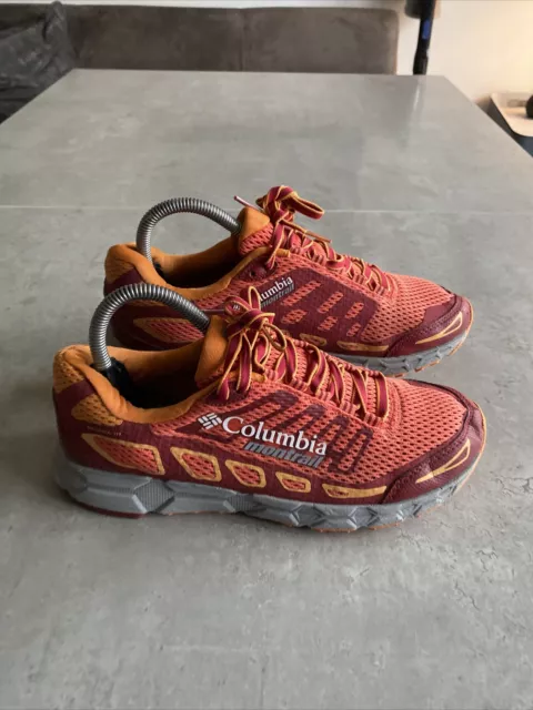 BAJADA III COLUMBIA Montrail Womens 8 Trail Shoes UK 7 Orange