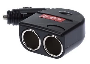 ADATTATORE DOPPIA SPINA per AUTO ACCENDISIGARI PRESA DOPPIA SPINA 12V