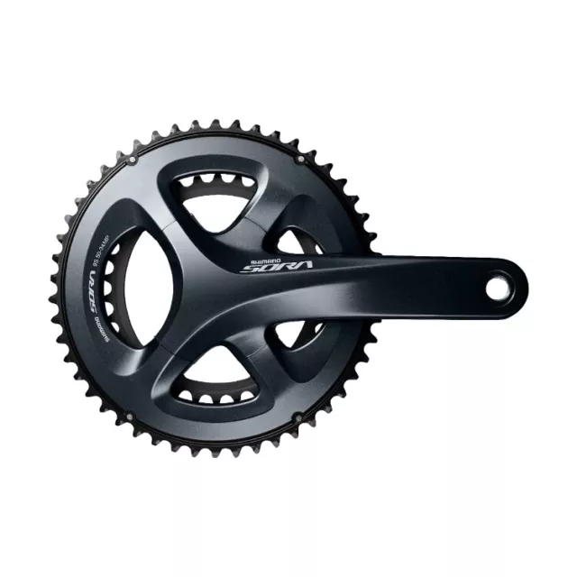 Shimano Sora FC-R3000 50-34T Compact 2x10 Speed Crankset, Black READ!