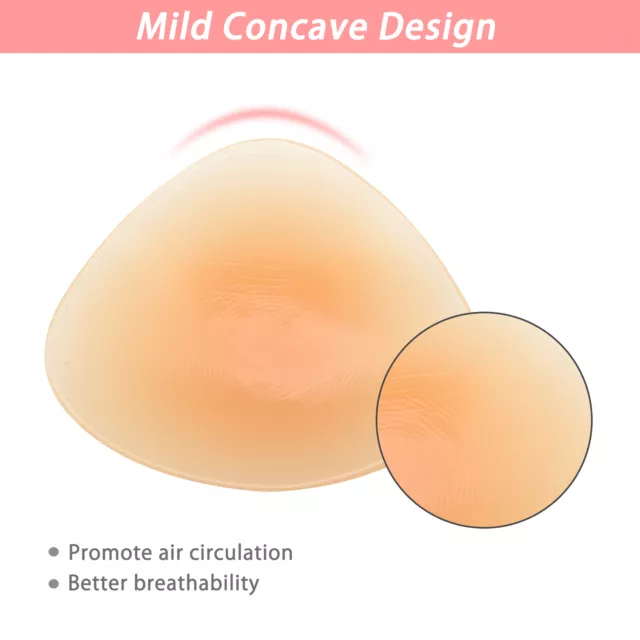 Silicone Breast Breast Insert Silicone Concave Fake Boob for Mastectomy 1 Piece