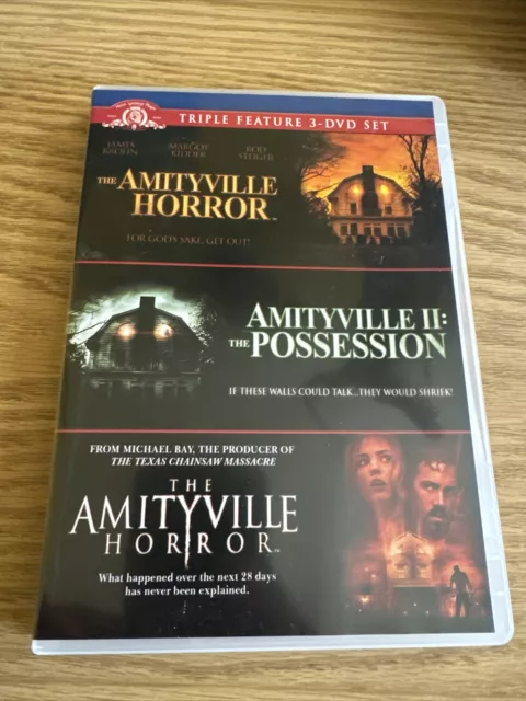 The Amityville Horror Triple Feature (DVD) Lot