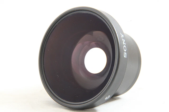 EXCELLENT++ SONY SEMI Fisheye Converter Lens X0.5 VCL-0552 #4185