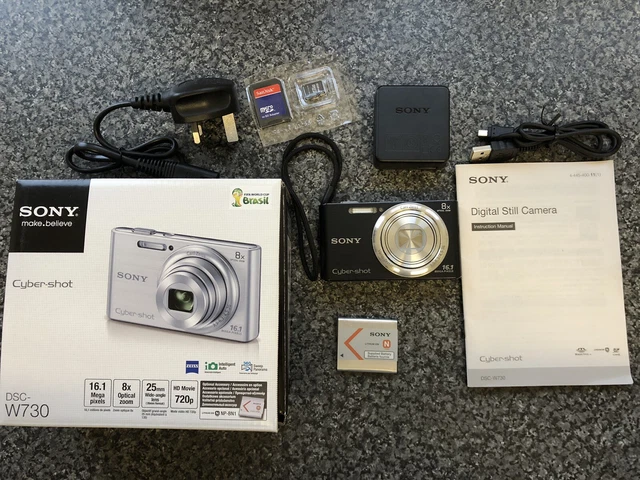 SONY Cyber-shot DSC-W730, Black