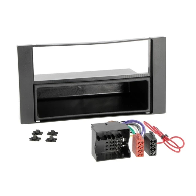 KIT CACHE RADIO 2 DIN 1 DIN Ford avec compartiment rangement ...