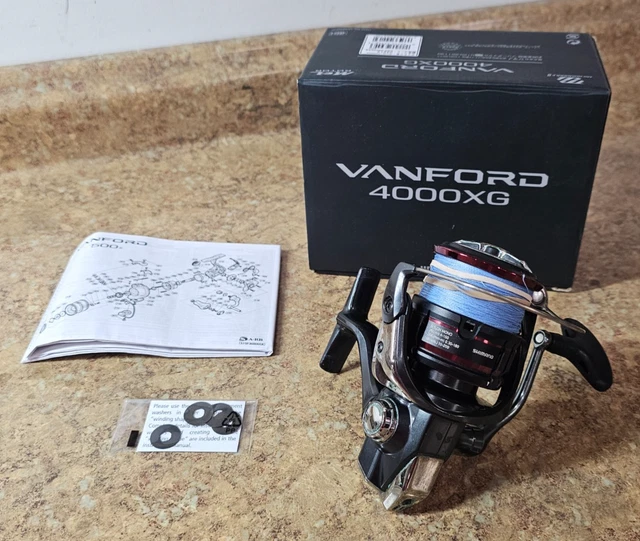 SHIMANO 24 VANFORD 4000XG Spinning Reel in Box New JAPAN F/S