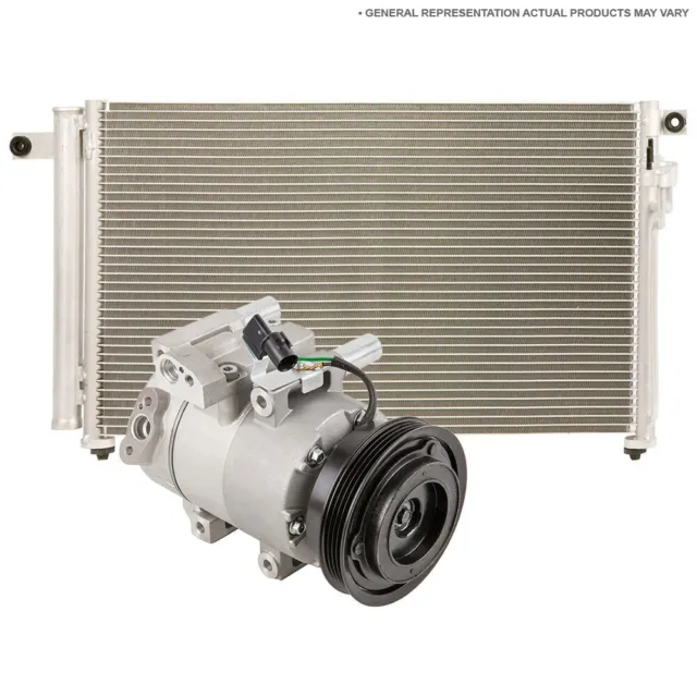 For Acura NSX 1991-2005 AC Compressor w/ A/C Condenser & Drier DAC