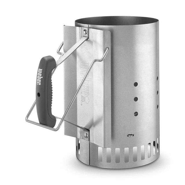 Rapidfire Chimney Charcoal Starter, Outdoor, Cooking, Grill Accessories Steel