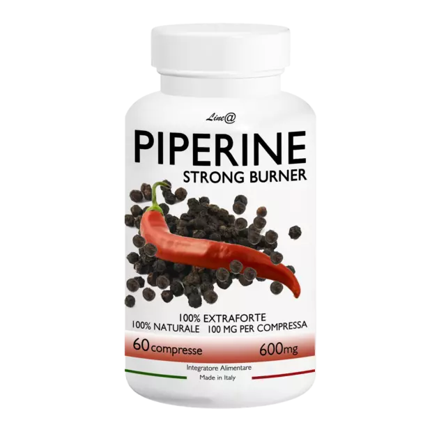 PIPERINA EXTRAFORTE Line@ 100mg XCPS! 60cpr BRUCIAGRASSI FatBurner PERDI PESO