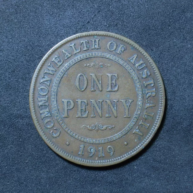 Australia Penny 1919