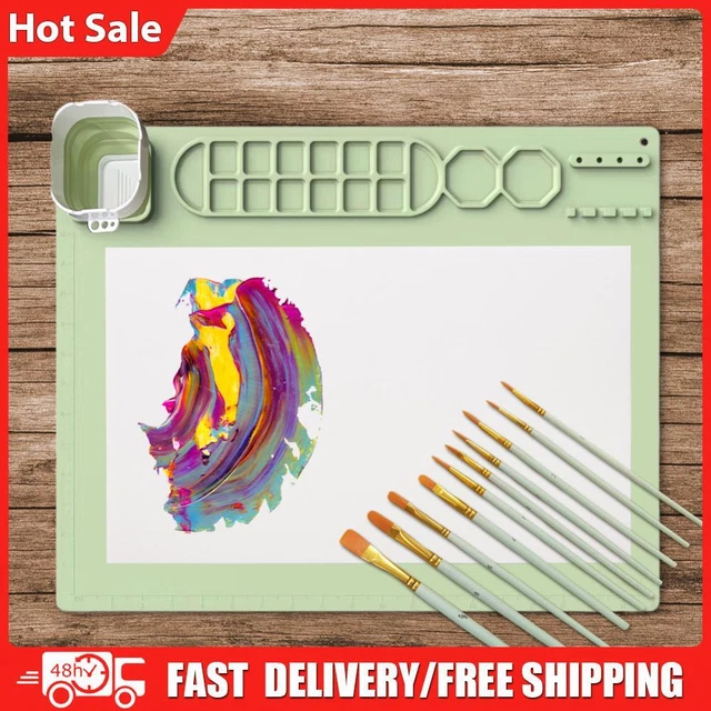 20x16in Drawing Board Multipurpose Painting Mat Palette Nonstick Art Accessories