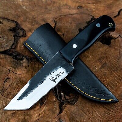 8.7" Wild Blades Custom Handmade Hunting Knife|Tactical|Fixed Blade|Camping Tool