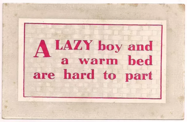 CHAUTAUQUA COUNTY NY Postcard SILVER CREEK Hanover NEW YORK to IRVING 1912 Lazy!