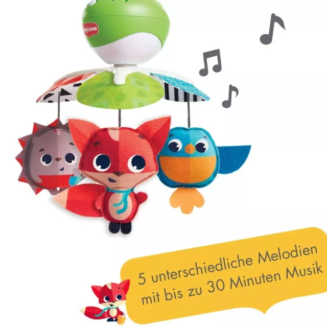 Tiny Love Baby-Mobile, Take Along Musik-Mobile für unterwegs und zuhause