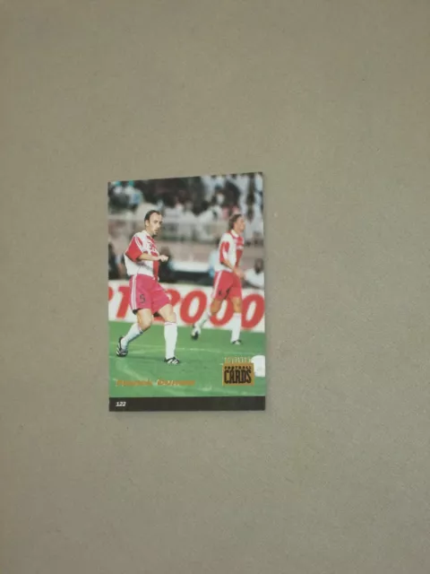 DUMAS   AS MONACO   Carte official football cards panini 1997