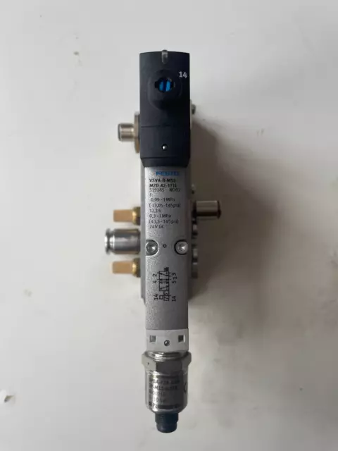 FESTO pneumatic components - 5/2 servos / Bistable solenoid valves various parts 3